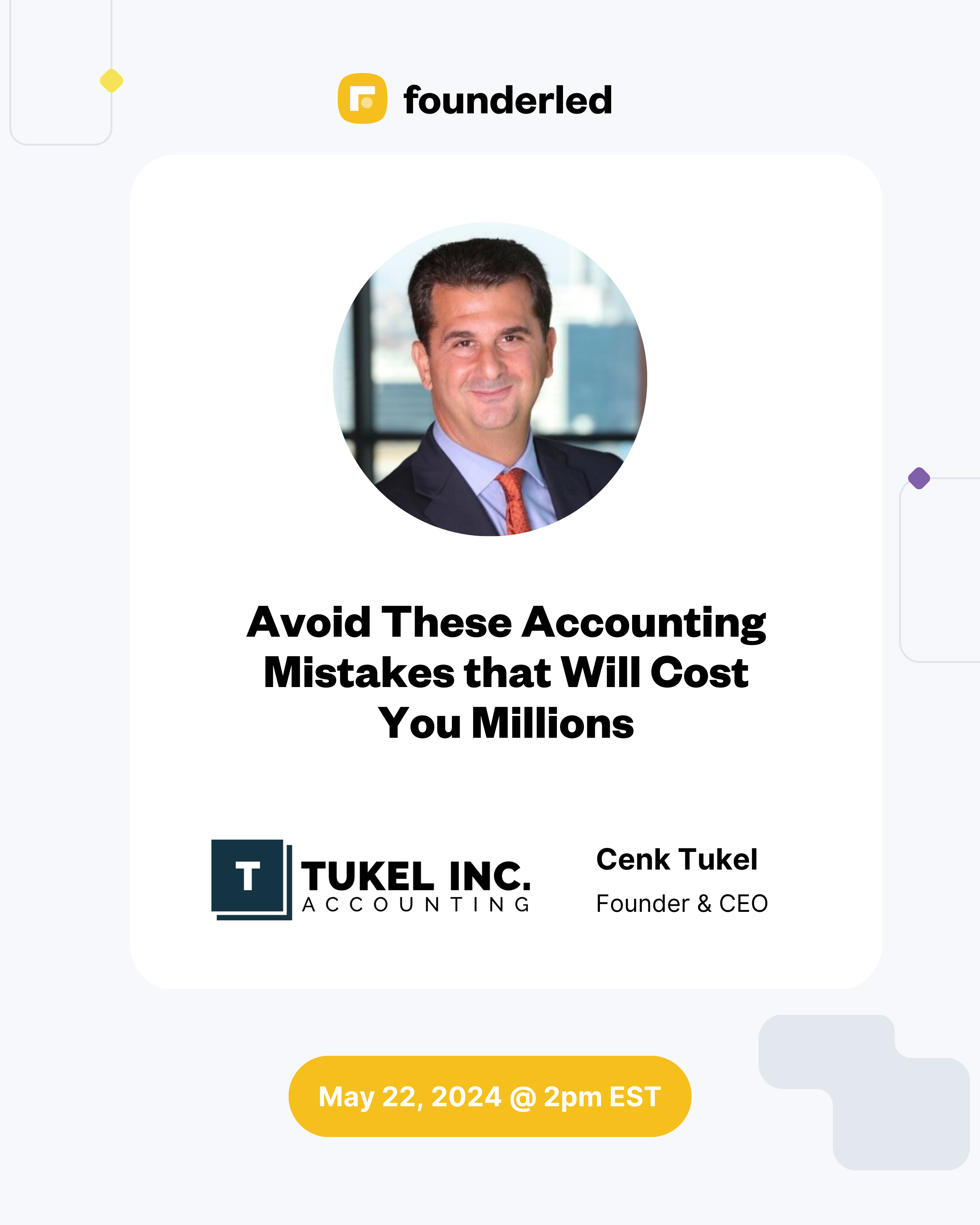 Cenk Tukel AMA